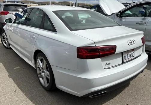 White 2017 Audi A6 2.0T Premium