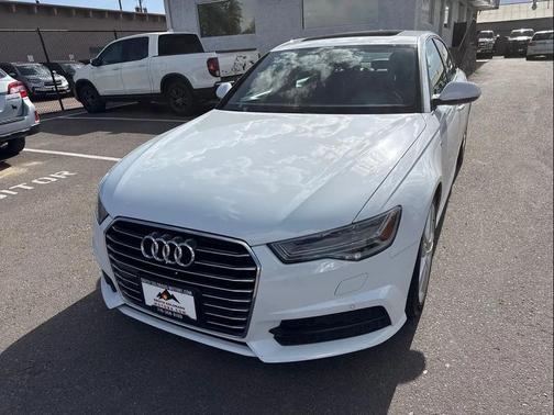 White 2017 Audi A6 2.0T Premium