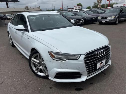 White 2017 Audi A6 2.0T Premium