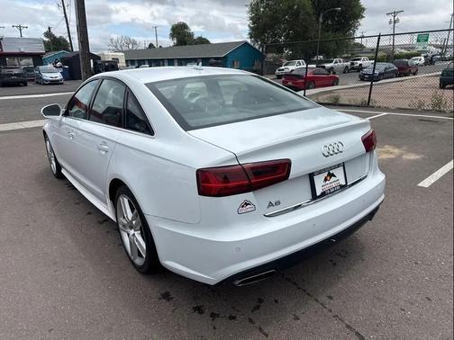 White 2017 Audi A6 2.0T Premium
