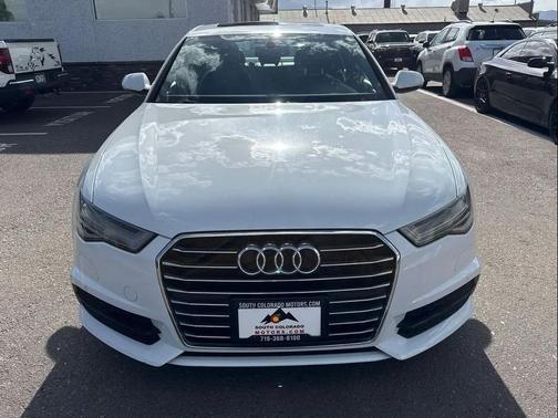 White 2017 Audi A6 2.0T Premium