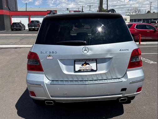 Silver 2011 Mercedes-Benz GLK-Class GLK 350 4MATIC