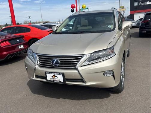 Satin Cashmere Metallic 2013 Lexus RX 450h Base