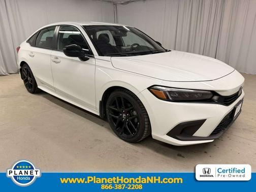 Platinum White Pearl 2023 Honda Civic