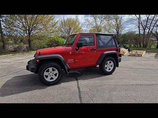 Flame Red Clearcoat 2011 Jeep Wrangler Sport