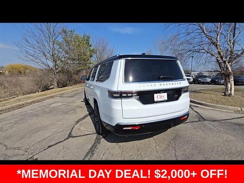 Bright White Clearcoat 2024 Jeep Grand Wagoneer L 4x4