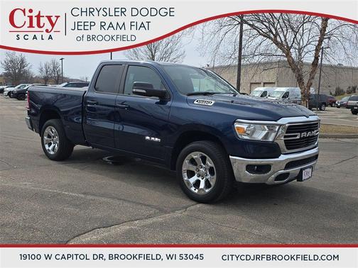 Patriot Blue Pearlcoat 2021 RAM 1500 Big Horn/Lone Star