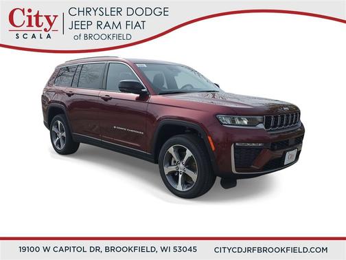 Velvet Red Pearlcoat 2026 Jeep Grand Cherokee L Limited