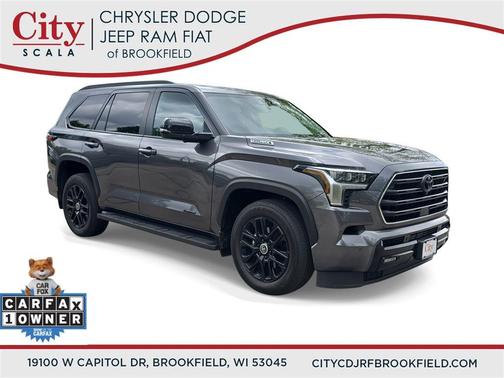 Magnetic Gray Metallic 2024 Toyota Sequoia Limited