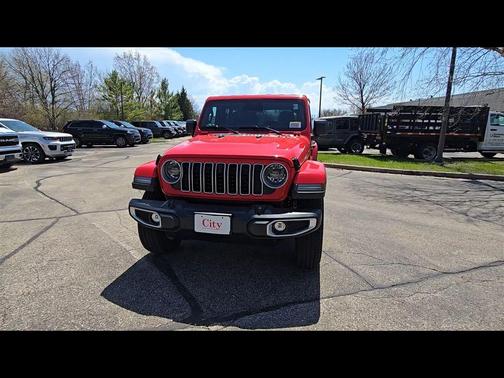 Firecracker Red Clearcoat 2026 Jeep Wrangler 4-Door Sahara 4x4