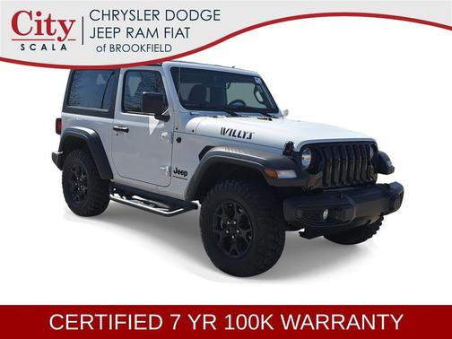 Bright White Clearcoat 2023 Jeep Wrangler Sport S
