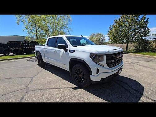 Summit White 2025 GMC Sierra 1500 Elevation