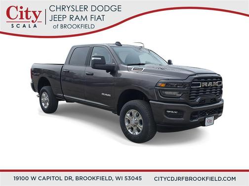 Granite Crystal Metallic Clearcoat 2026 RAM 2500 Big Horn Crew Cab 4x4 6'4' Box