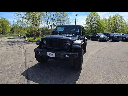 Black Clearcoat 2026 Jeep Wrangler Willys