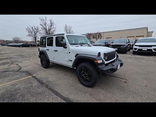 Bright White Clearcoat 2026 Jeep Wrangler Sport