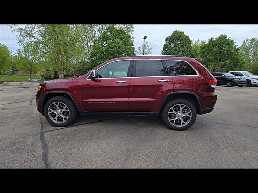 Velvet Red Pearlcoat 2022 Jeep Grand Cherokee Limited