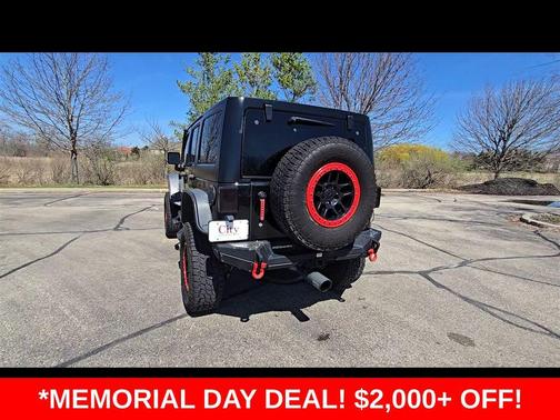 Black Clearcoat 2016 Jeep Wrangler Unlimited Sport