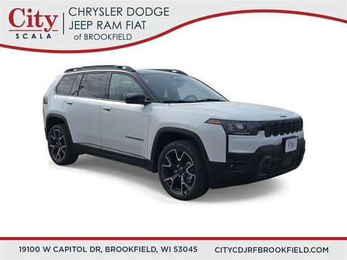 Bright White Clearcoat 2026 Jeep Cherokee Overland
