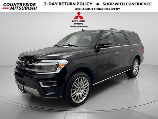 AGATE BLACK METALLIC 2024 Ford Expedition Max Limited