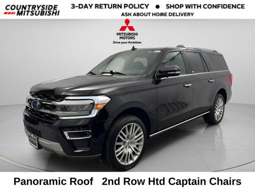 AGATE BLACK METALLIC 2024 Ford Expedition Max Limited