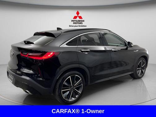 Black Obsidian 2024 INFINITI QX55 LUXE