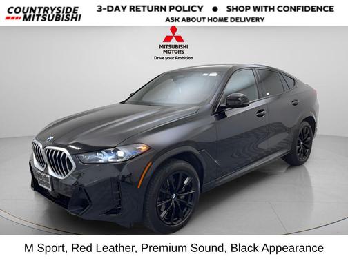 Black Sapphire Metallic 2026 BMW X6 xDrive40i