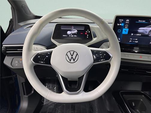 Blue Metallic 2023 Volkswagen ID.4 Pro S