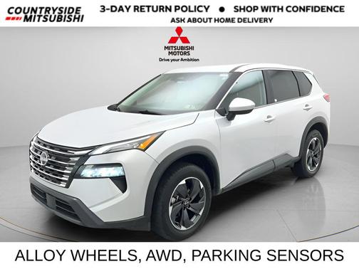 Brilliant Silver Metallic 2025 Nissan Rogue SV