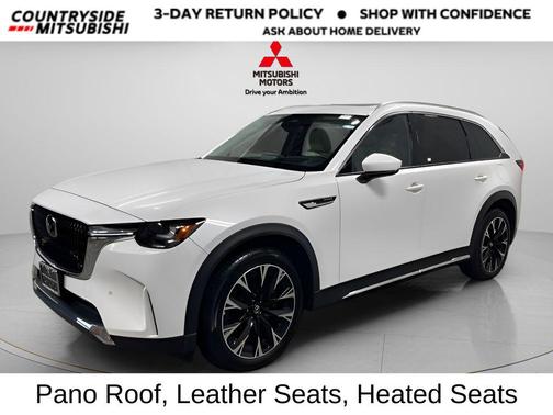 Rhodium White Premium 2024 Mazda CX-90 PHEV Premium