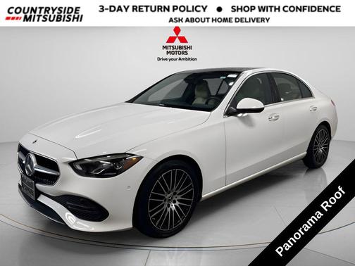 Polar White 2025 Mercedes-Benz C-Class C 300 4MATIC