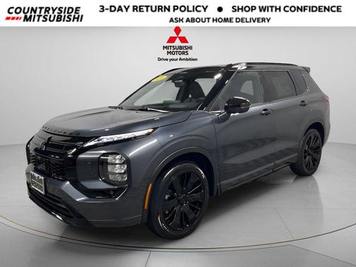 Graphite Grey With Black Roof 2026 Mitsubishi Outlander Black Edition S-AWC