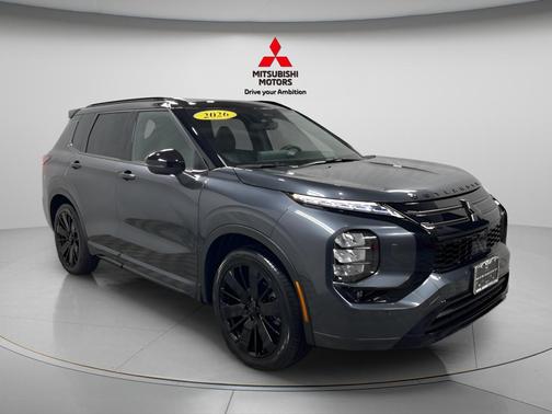Graphite Grey With Black Roof 2026 Mitsubishi Outlander Black Edition S-AWC