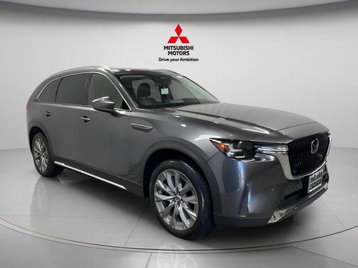 Machine Gray Metallic 2024 Mazda CX-90 3.3 Turbo Premium