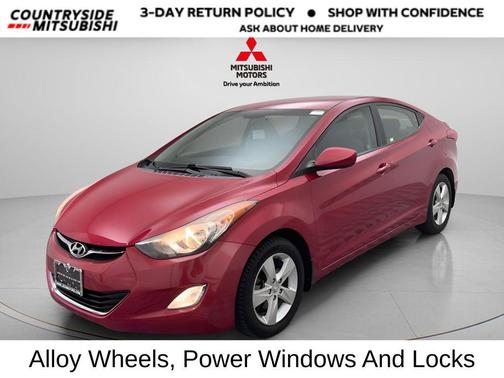 Geranium Red 2013 Hyundai ELANTRA GLS