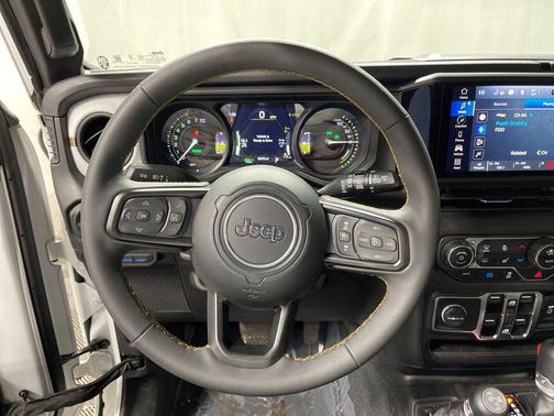 Bright White Clearcoat 2024 Jeep Wrangler 4xe Sport S