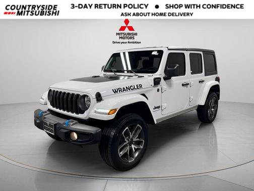 Bright White Clearcoat 2024 Jeep Wrangler 4xe Sport S