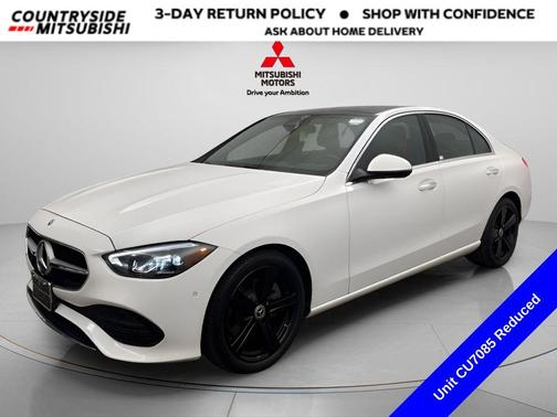 Polar White 2025 Mercedes-Benz C-Class C 300 4MATIC