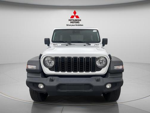 Bright White Clearcoat 2024 Jeep Wrangler Sport S