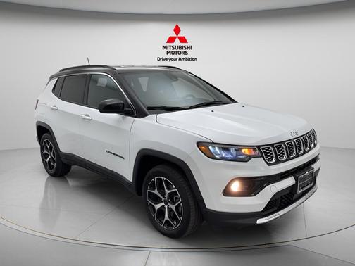 Bright White Clearcoat 2025 Jeep Compass Limited
