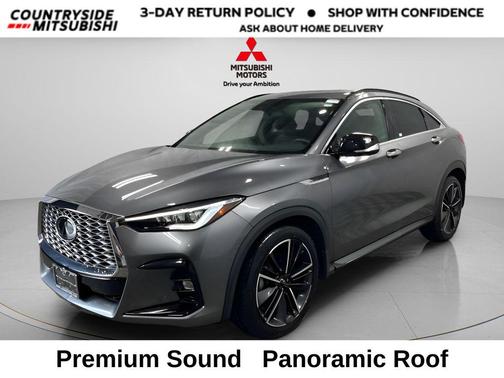 Graphite Shadow 2022 INFINITI QX55 ESSENTIAL