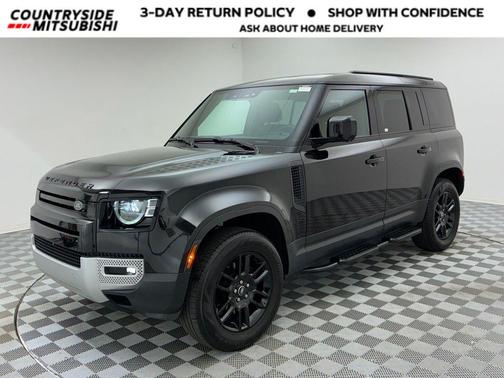 Santorini Black Metallic 2025 Land Rover Defender 110 P300