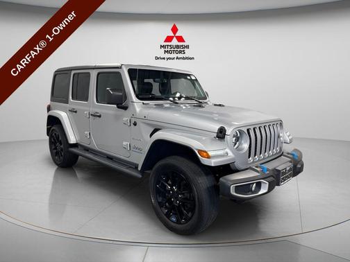 Silver Zynith Clearcoat 2023 Jeep Wrangler 4xe Sahara