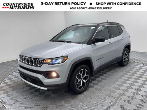 Silver Zynith Metallic Clearcoat 2025 Jeep Compass Limited