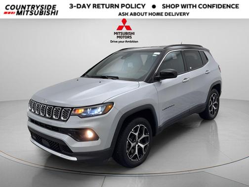 Silver Zynith Metallic Clearcoat 2025 Jeep Compass Limited