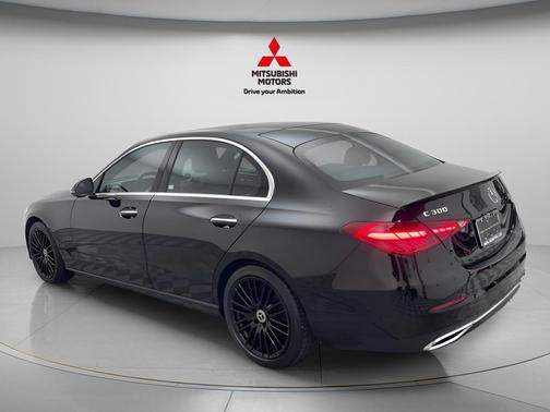 Black 2025 Mercedes-Benz C-Class C 300 4MATIC
