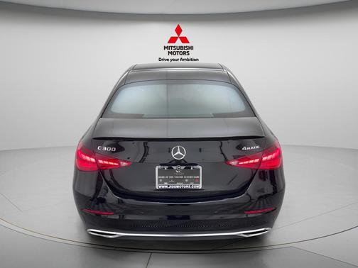 Black 2025 Mercedes-Benz C-Class C 300 4MATIC