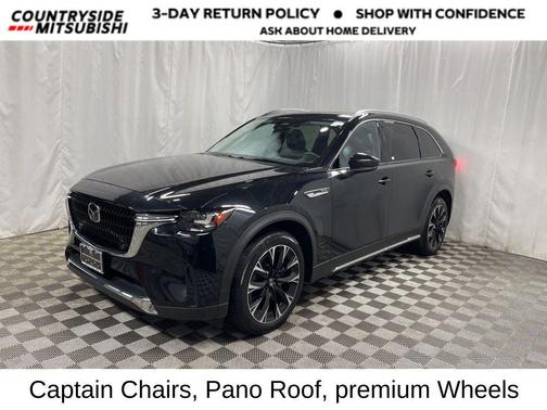 Jet Black Mica 2024 Mazda CX-90 PHEV Premium