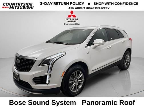 Crystal White Tricoat 2023 Cadillac XT5 Premium Luxury