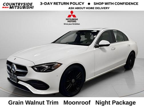 Polar White 2025 Mercedes-Benz C-Class C 300 4MATIC