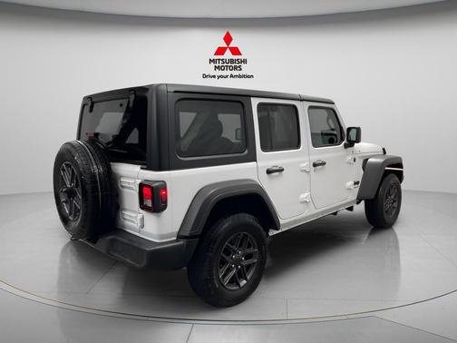Bright White Clearcoat 2025 Jeep Wrangler Sport S